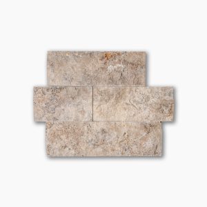 Platinum Travertine Rockface